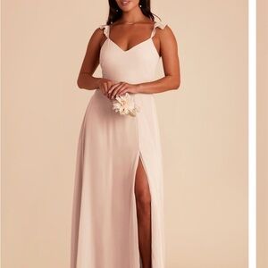 Birdie Grey Pale Blush Formal Dress